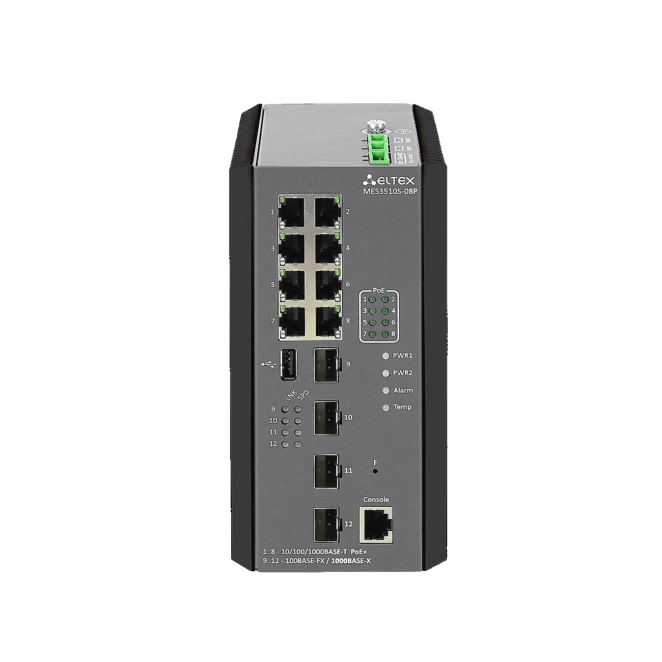 Industrial switches MES3510S-08P